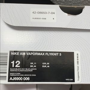 Air vapormax flyknit